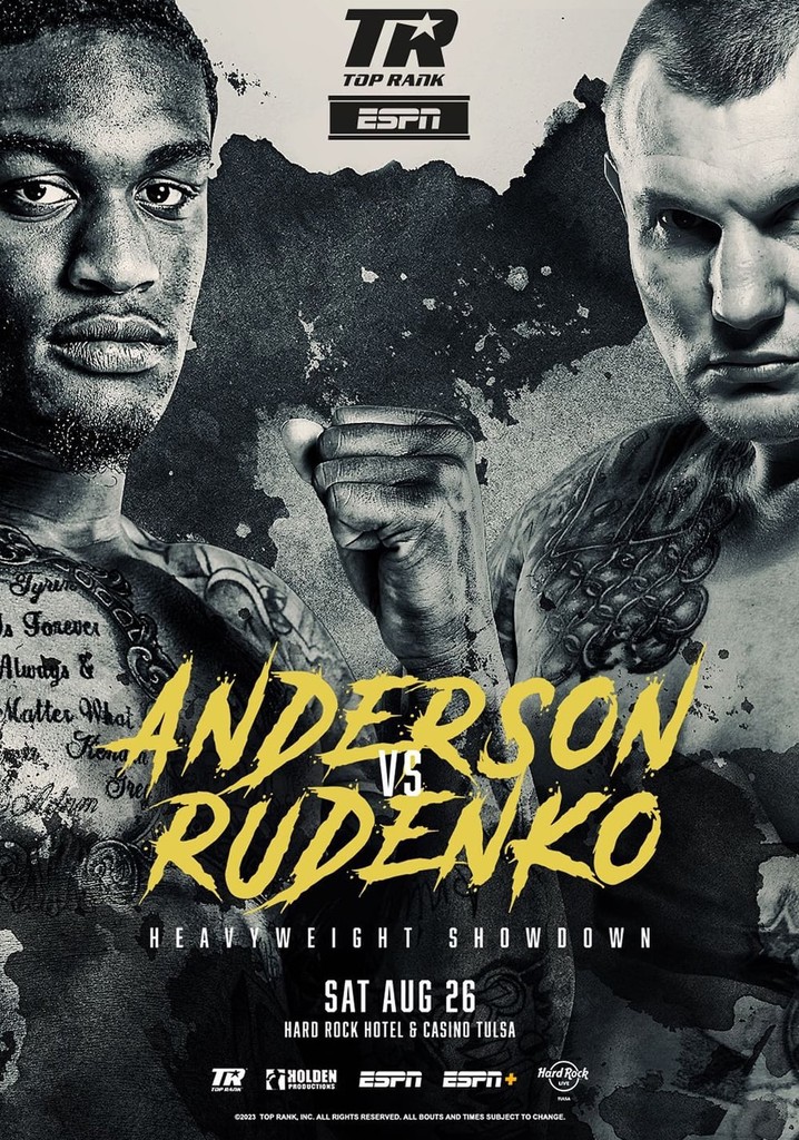 Jared Anderson vs. Andriy Rudenko