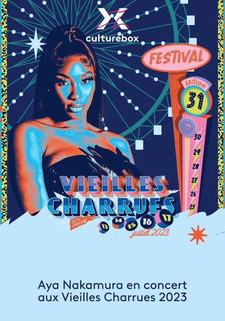 Aya Nakamura en concert aux Vieilles Charrues 2023