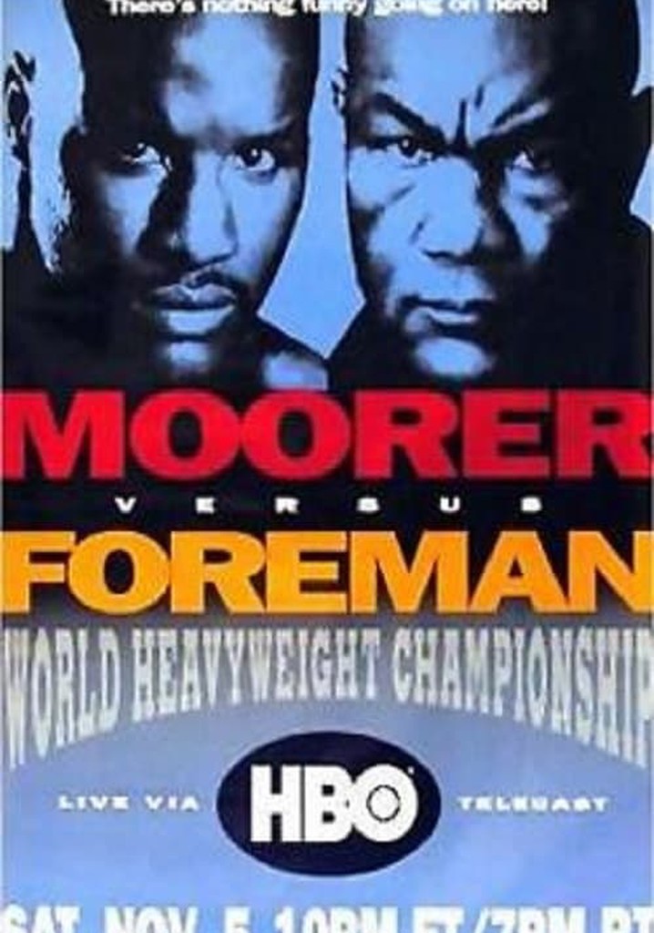 George Foreman vs Michael Moorer
