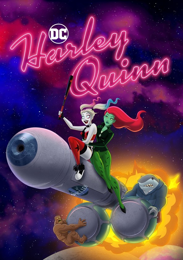 harley quinn bate poster