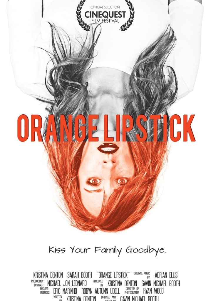 Orange Lipstick