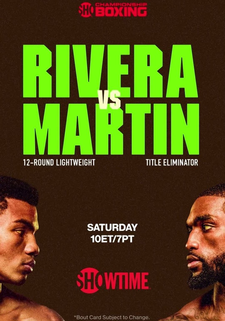 Michel Rivera vs. Frank Martin