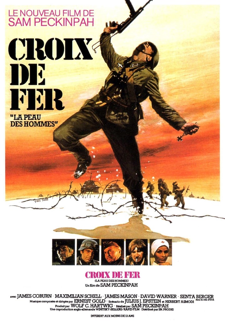 Croix de fer - Blu-Ray - Sam Peckinpah - Blu-ray - Achat & prix