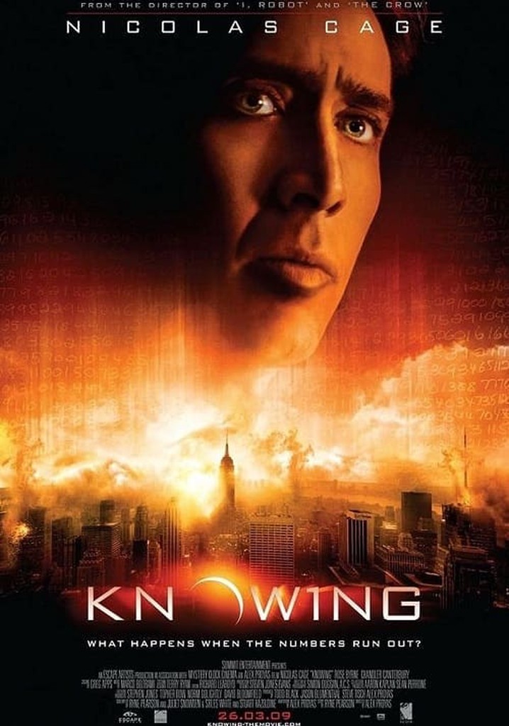 Knowing streaming where to watch movie online?