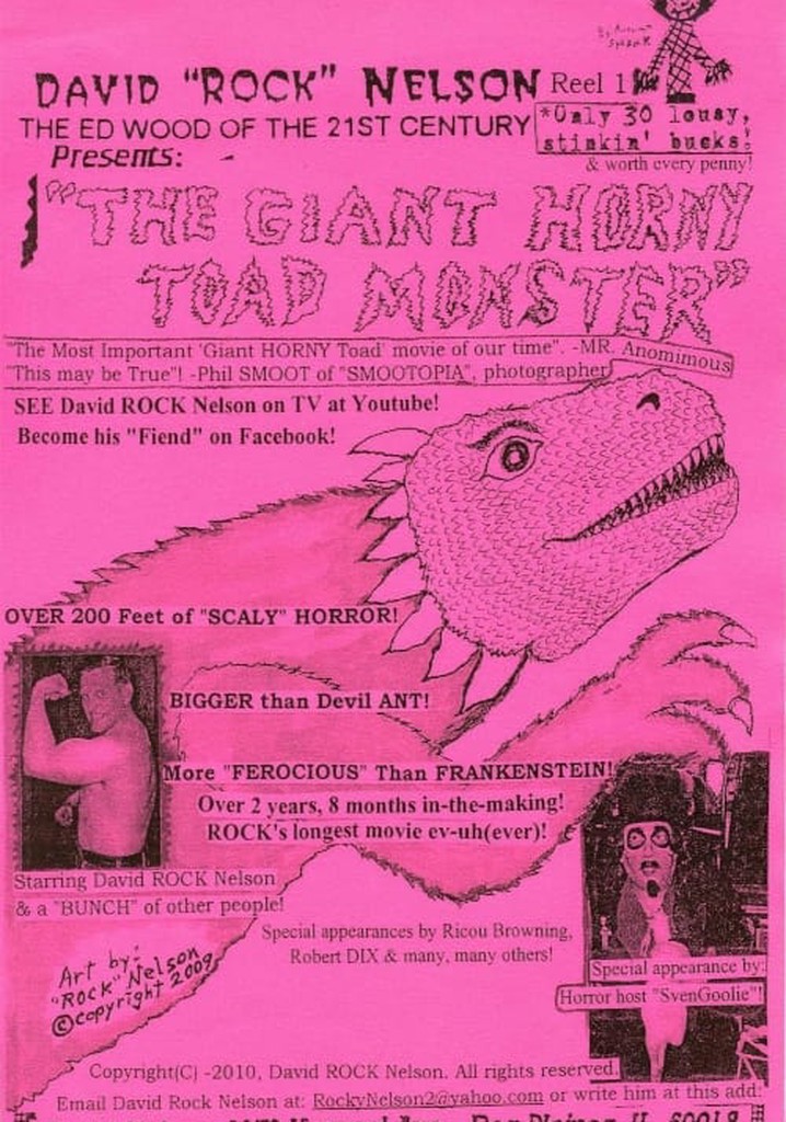 The Giant Horny Toad Monster