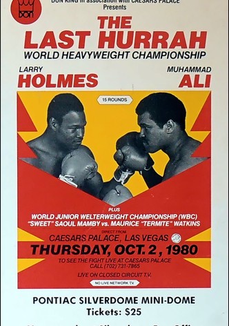 Larry Holmes vs. Muhammad Ali