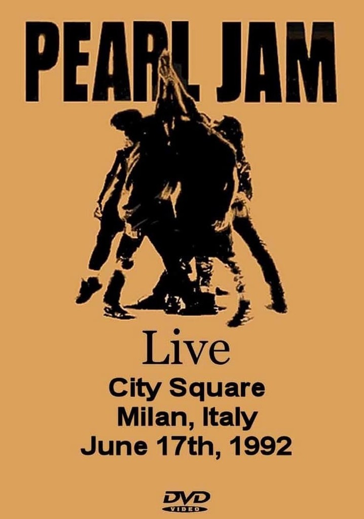 Pearl Jam:  Live In Milan '92