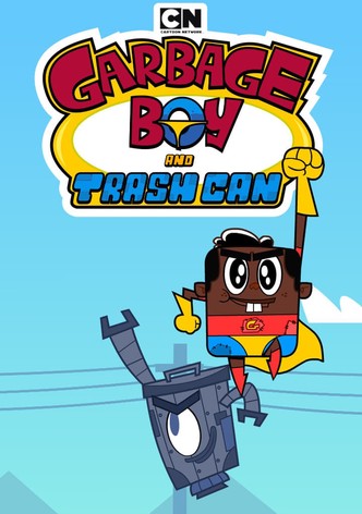 Garbage Boy and Trash Can
