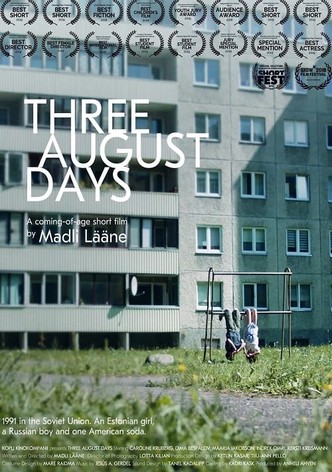 Kolm päeva augustis