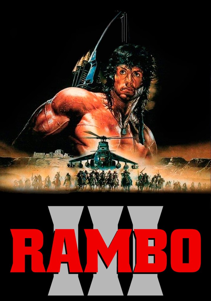 Rambo III filme - Veja onde assistir online