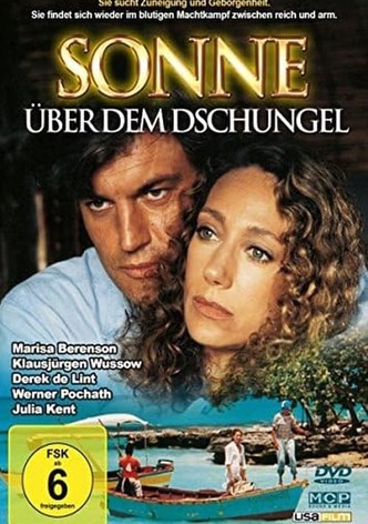 Die Sonne über dem Dschungel