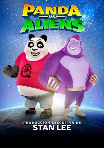 Panda contra Aliens