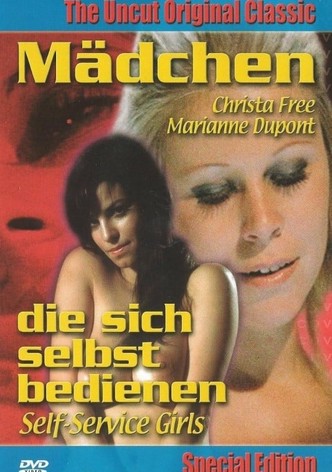 Mädchen, die sich selbst bedienen