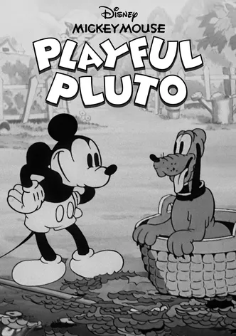 Playful Pluto poster