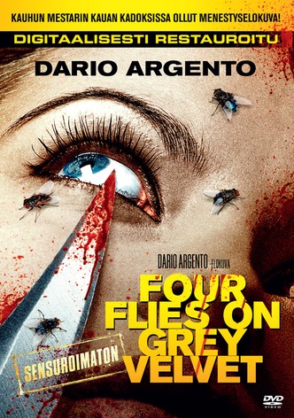 Fyra flugor på grå sammet