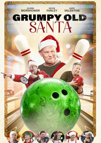 Grumpy Old Santa poster