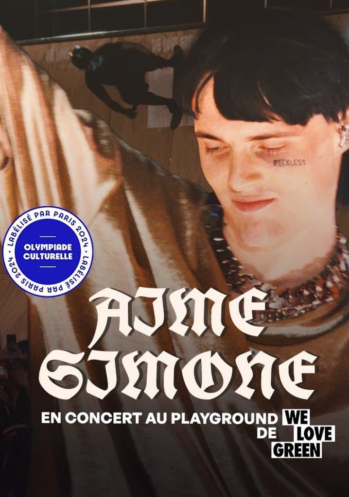 Aime Simone en concert au Playground de We Love Green 2023