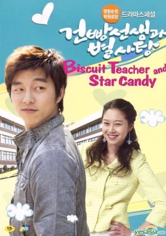 Biscuit Teacher and Star Candy