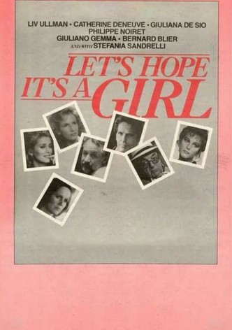 Esperemos que sea mujer