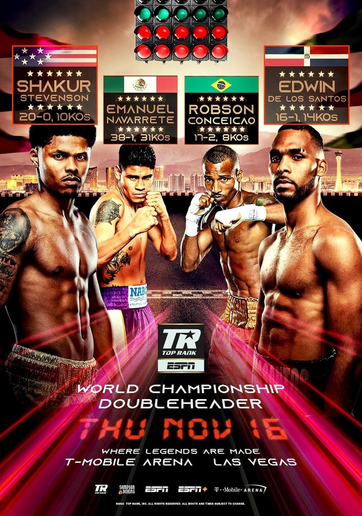 Shakur Stevenson vs. Edwin De Los Santos