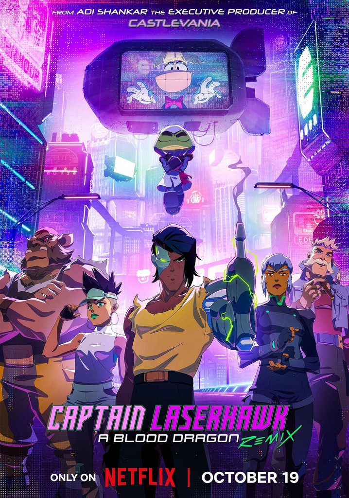 Captain Laserhawk: A Blood Dragon Remix Season 2 - streaming