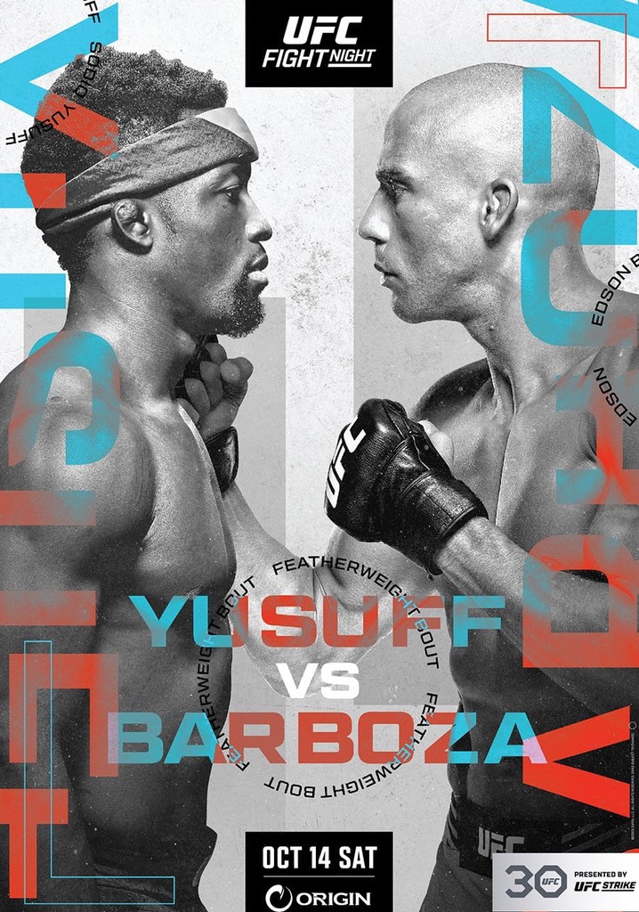 UFC Fight Night 230: Yusuff vs. Barboza