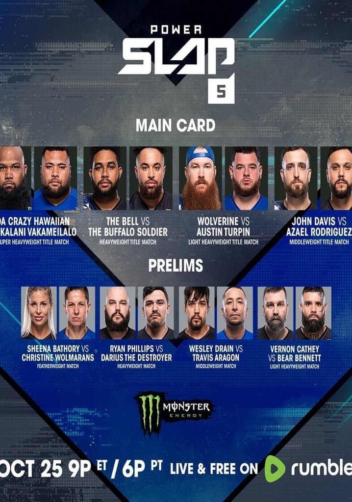 Power Slap 5: Da Crazy Hawaiian vs. Vakameilalo