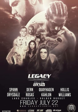 Legacy Fighting Championship 58: Spann vs. Drysdale