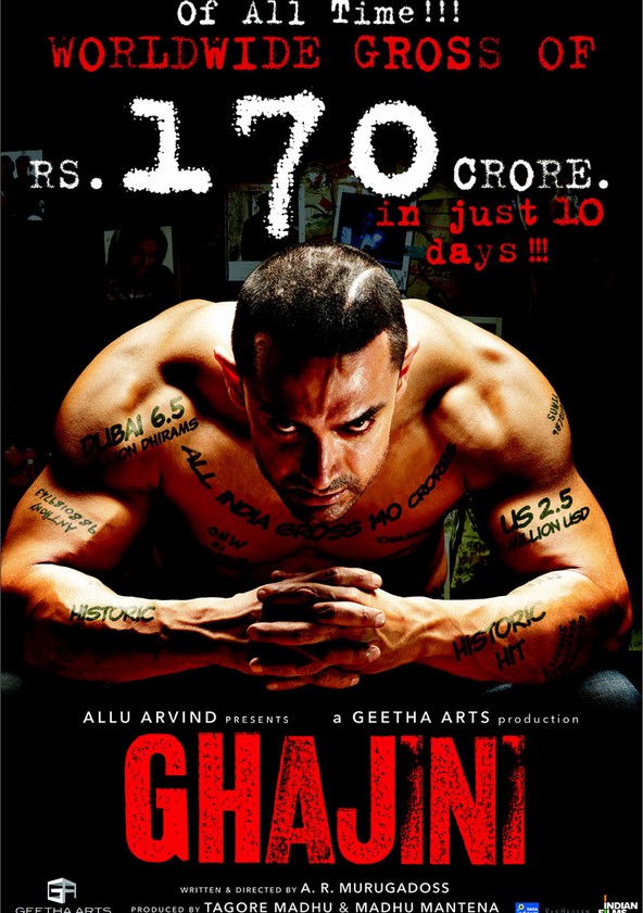 Ghajini full movie with best sale english subtitles