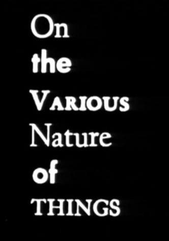 On the Various Nature of Things