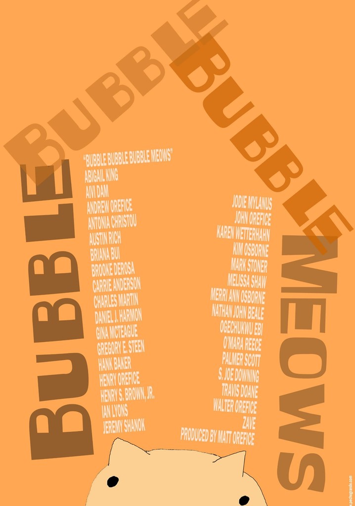 Bubble Bubble Bubble Meows