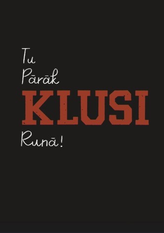 Tu pārāk klusi runā