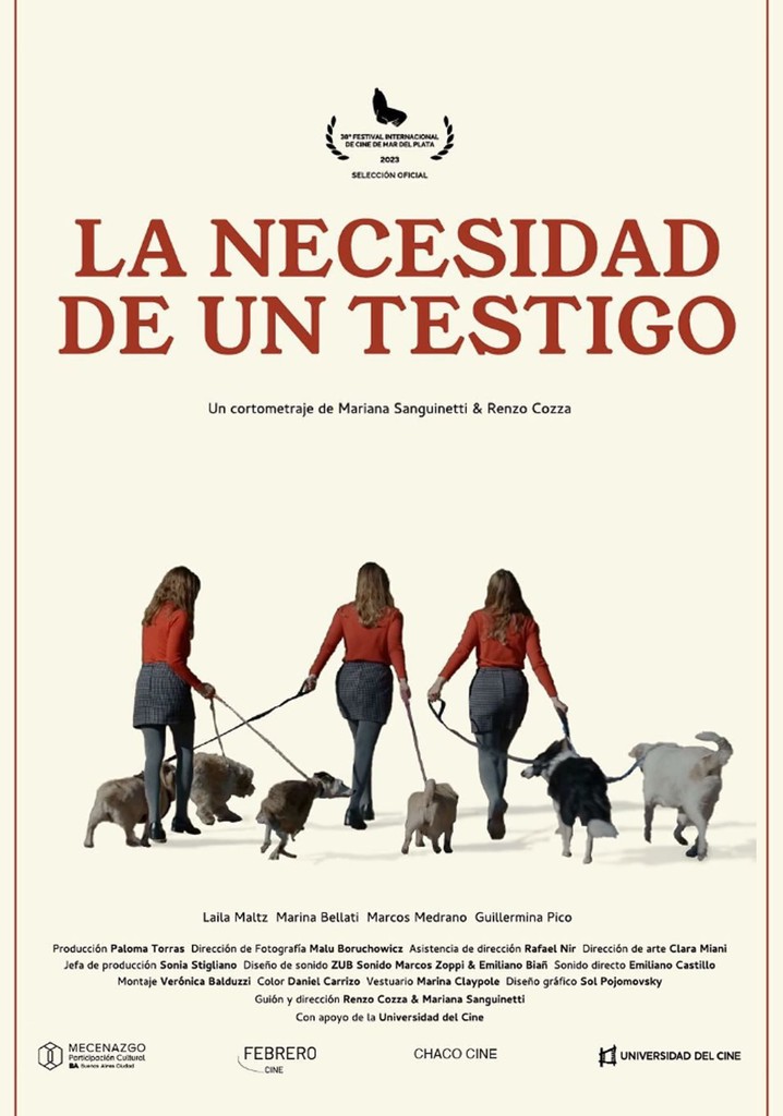 The Need of a Witness