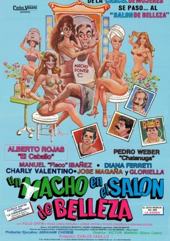 Un macho en el salón de belleza