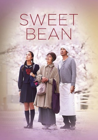 Kwiat wiśni i czerwona fasola