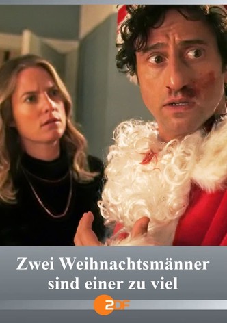 Zwei Weihnachtsmänner sind einer zu viel