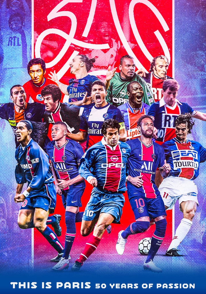 PSG City of Lights, 50 years of legend - streaming