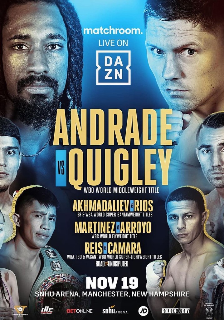Demetrius Andrade vs. Jason Quigley