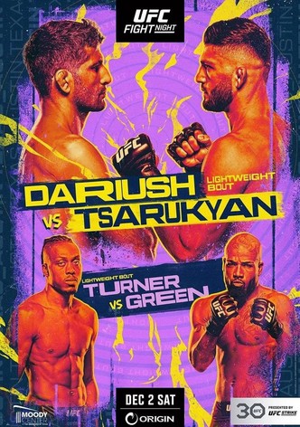 UFC on ESPN 52: Dariush vs. Tsarukyan