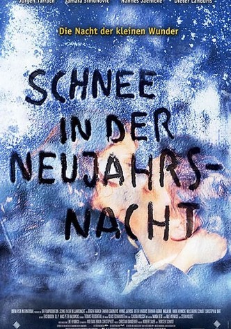 Schnee in der Neujahrsnacht