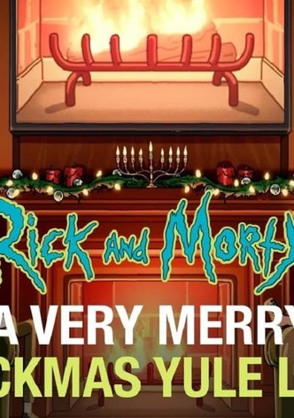 Rick and Morty Yule Log