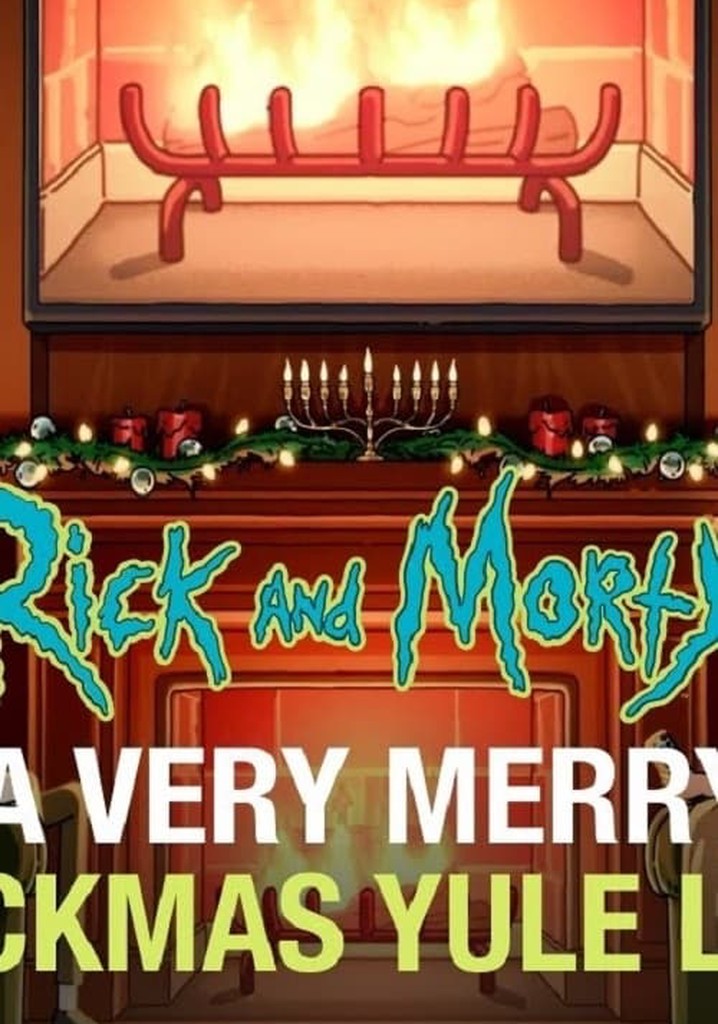 Rick and Morty Yule Log