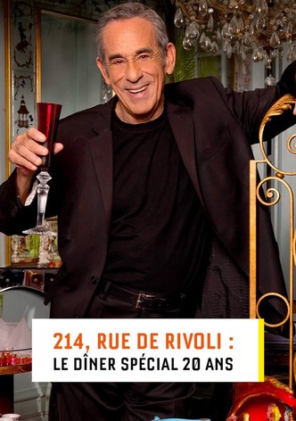 214, rue de Rivoli : Le dîner spécial 20 ans
