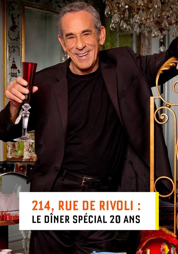 214, rue de Rivoli : Le dîner spécial 20 ans