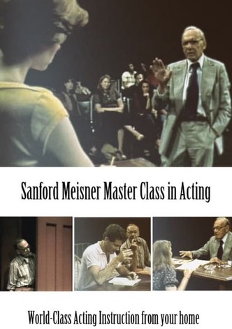Sanford Meisner Master Class
