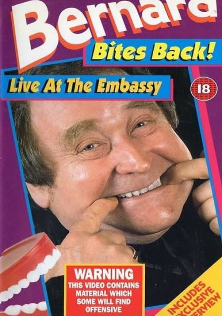 Bernard Manning Bites Back! - Live At The Embassy