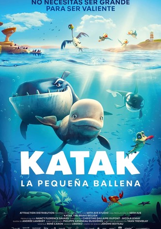 Katak, la pequeña ballena blanca