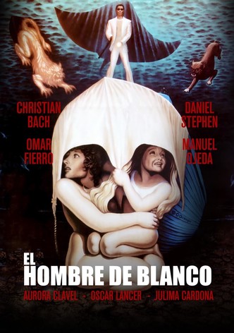 El hombre de blanco