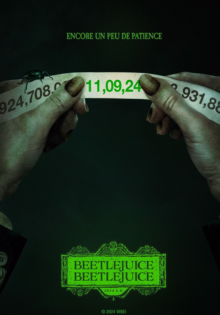 Regarder Beetlejuice 2 en streaming complet et légal