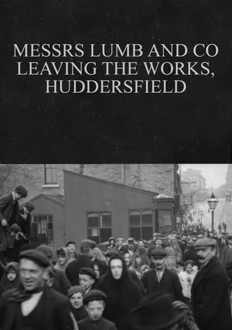 Messrs Lumb and Co Leaving the Works, Huddersfield